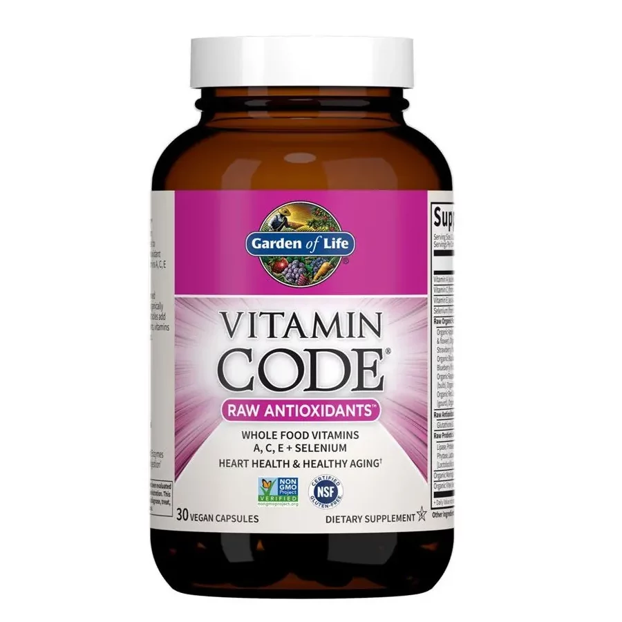 Vitamin Code RAW Antioxidanty, 30 kapslí